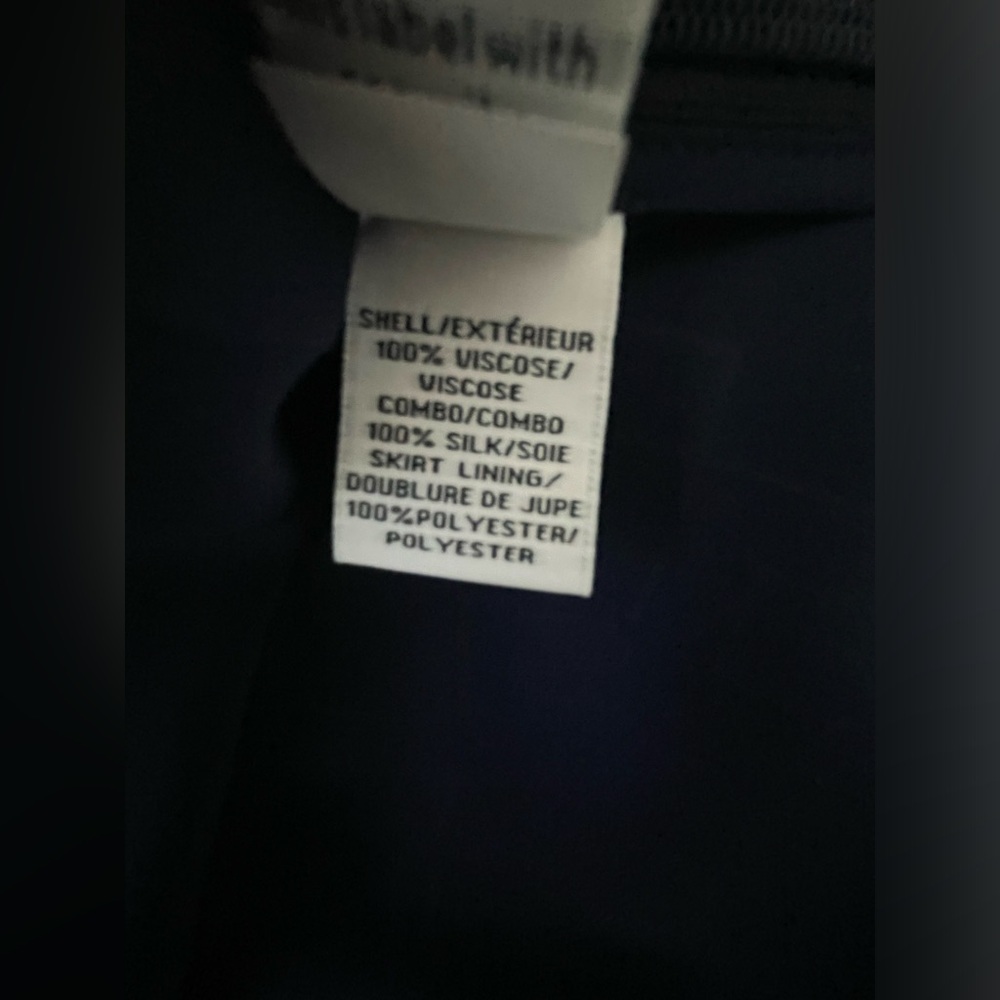 Diane Von Furstenberg Rosalie Dress Midnight Wired Size 6 NWT - Picture 11 of 11